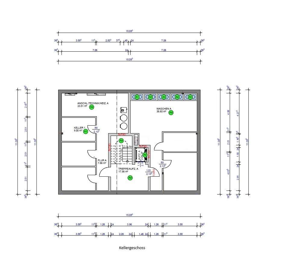 Haus 17a Kellergeschoss